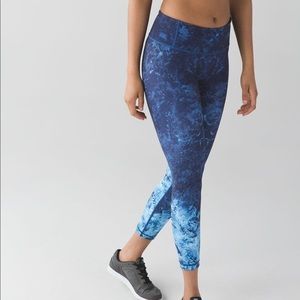 Lululemon Speed Wunder Tight - Deep Sea 🌊